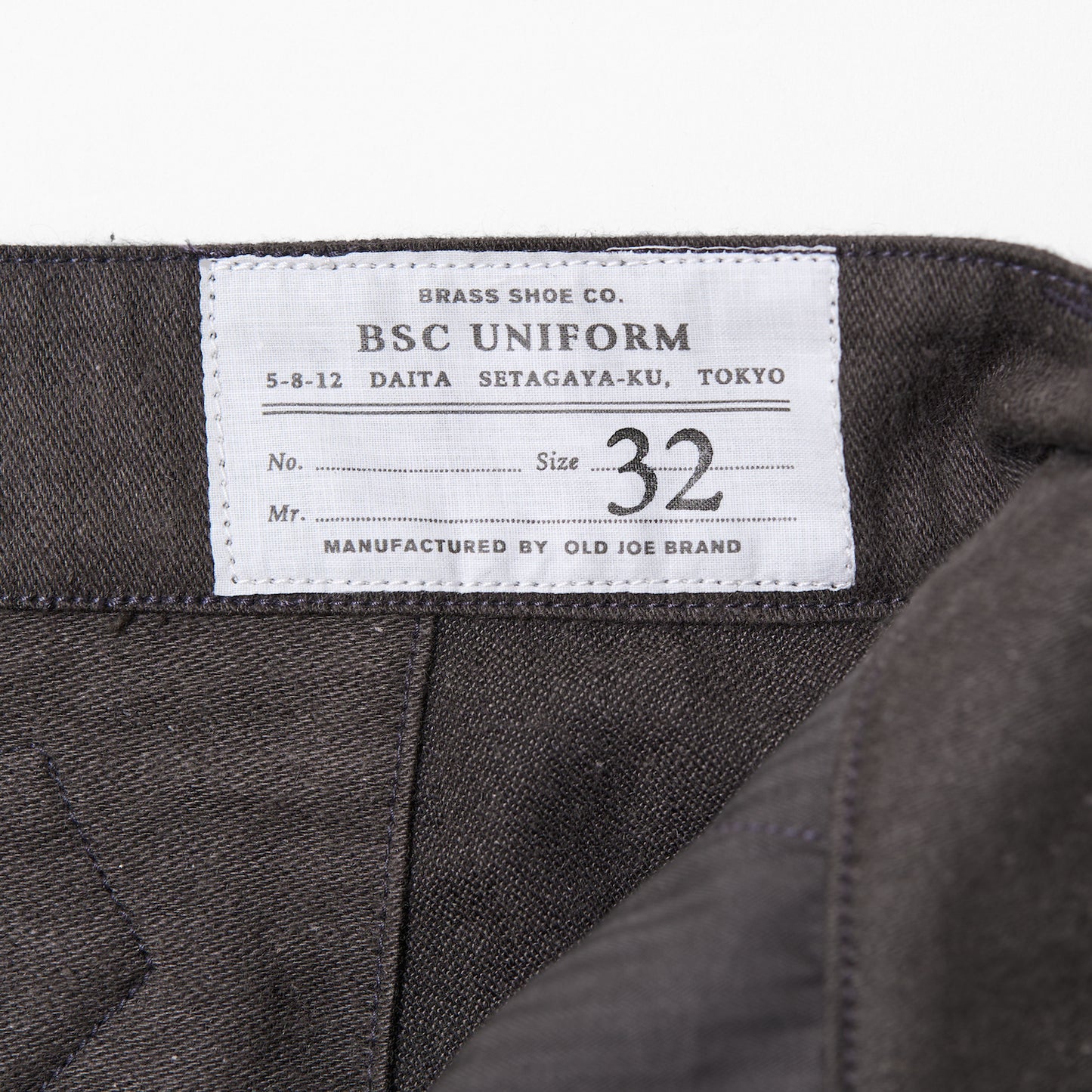 BSC Uniform "Split Jumpsuit Pants" CHARCOAL GRAY