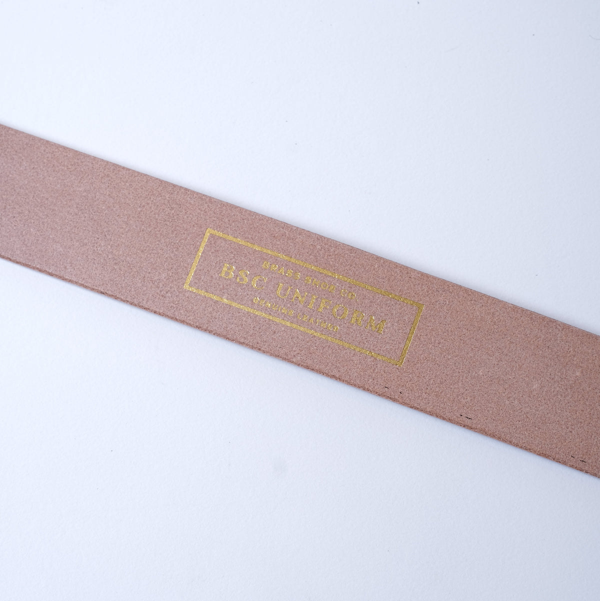 BSC Uniform "Leather Belt" Nickel