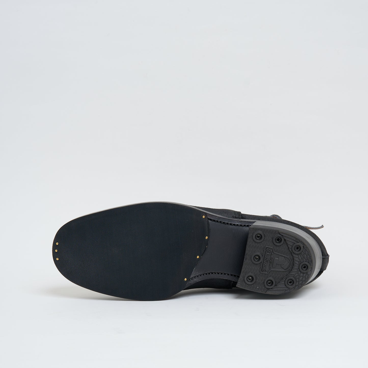 Jodhpur Boots Black Waxed Uneven Calf Suede CN-Standard