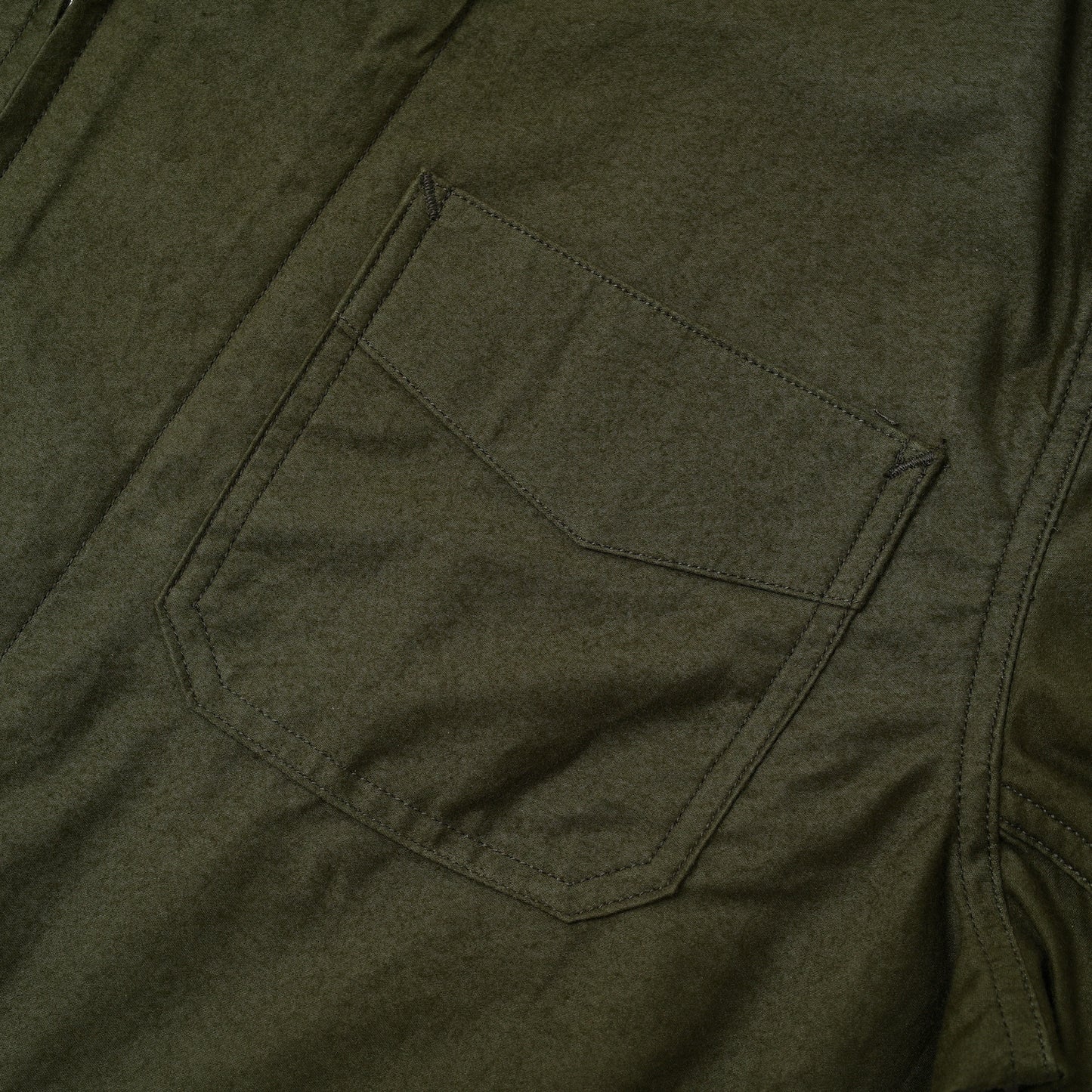 BSC Uniform "Light Moleskin French Zip Jacket" Olive