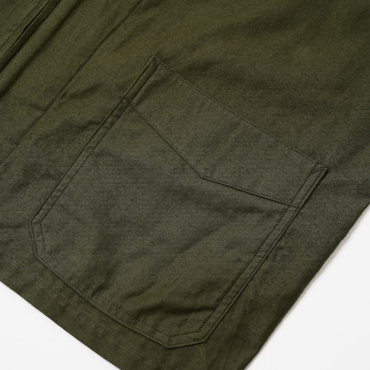 BSC Uniform "Light Moleskin French Zip Jacket" Olive
