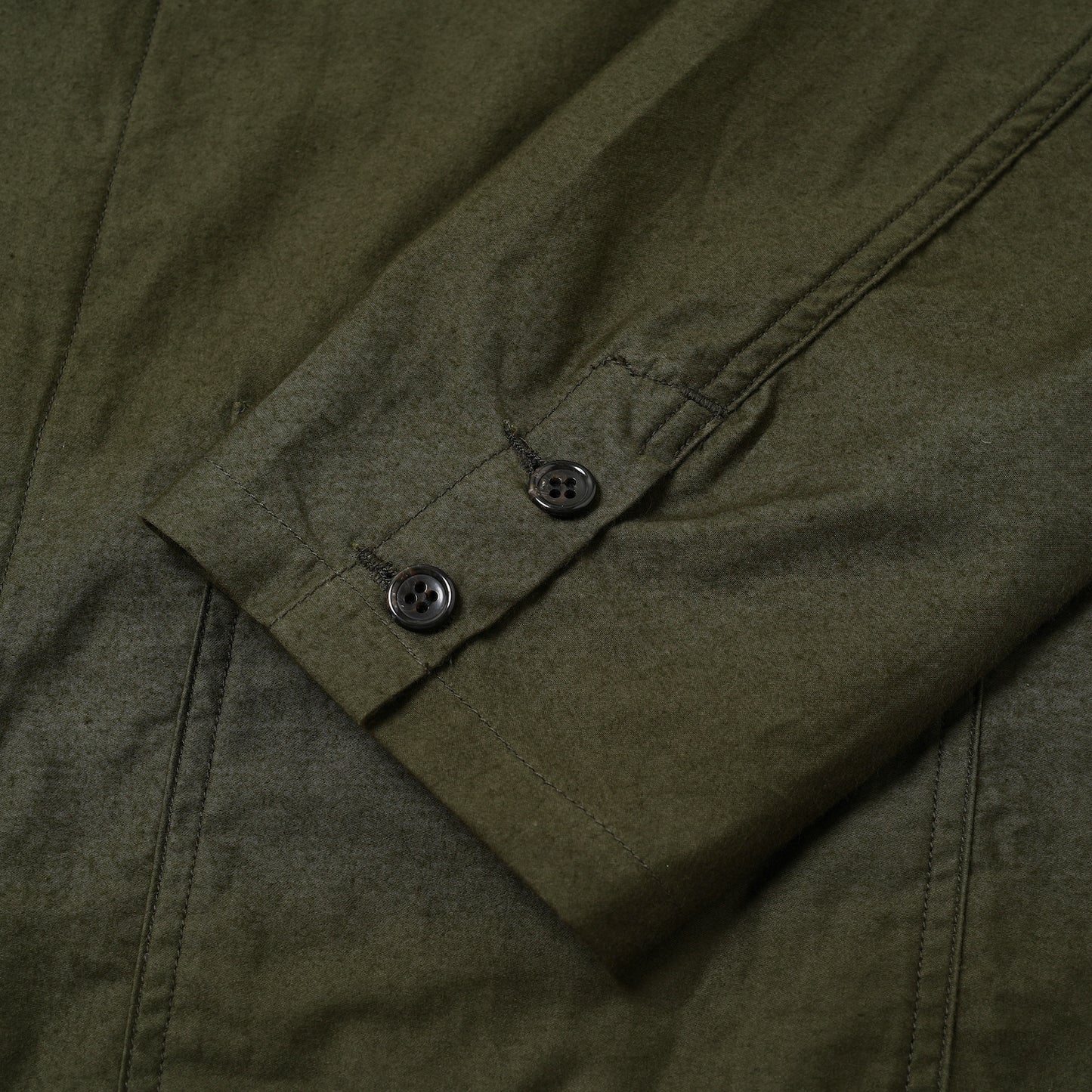 BSC Uniform "Light Moleskin French Zip Jacket" Olive