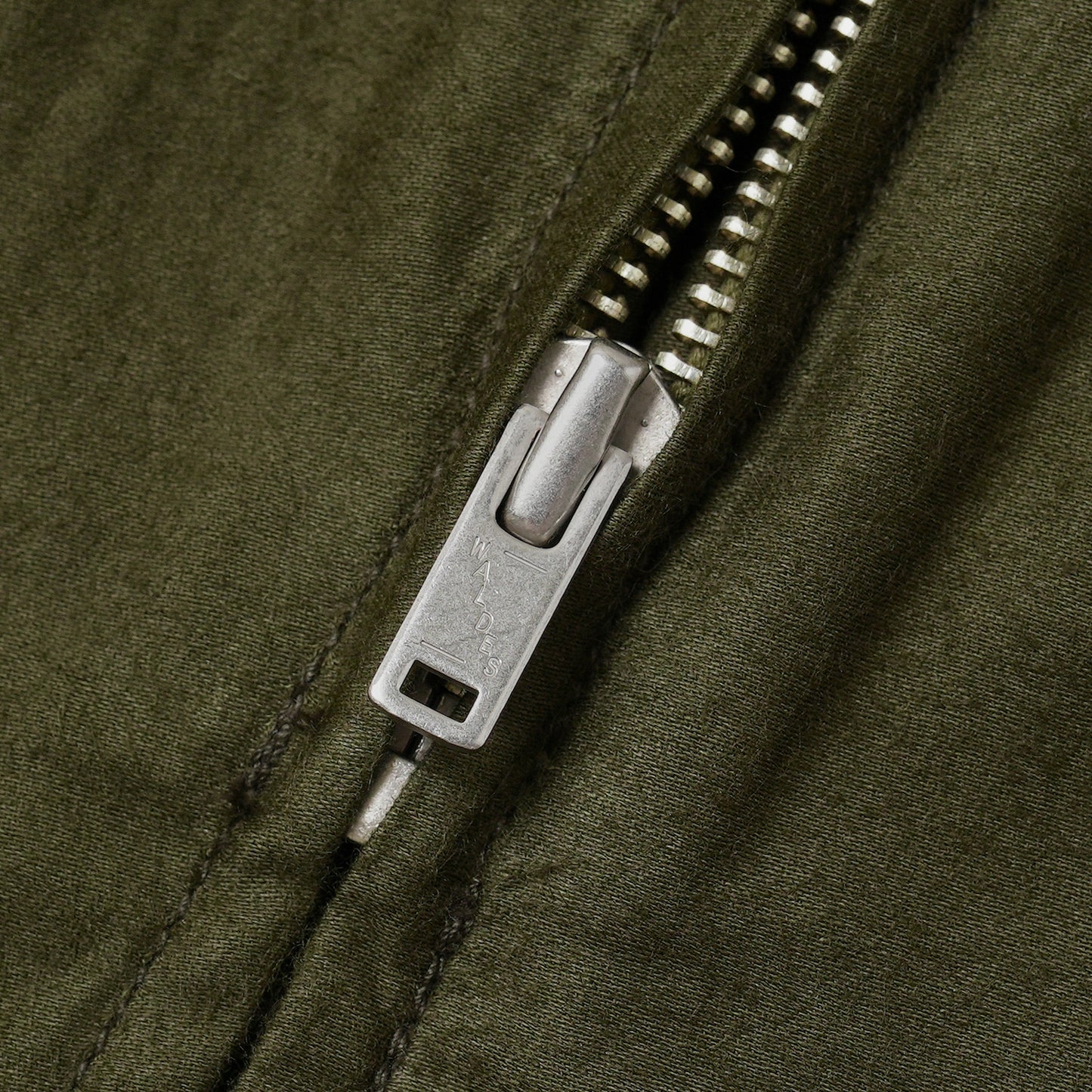 BSC Uniform "Light Moleskin French Zip Jacket" Olive