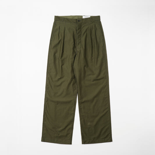 BSC Uniform "Light Moleskin French Work Pants" Olive