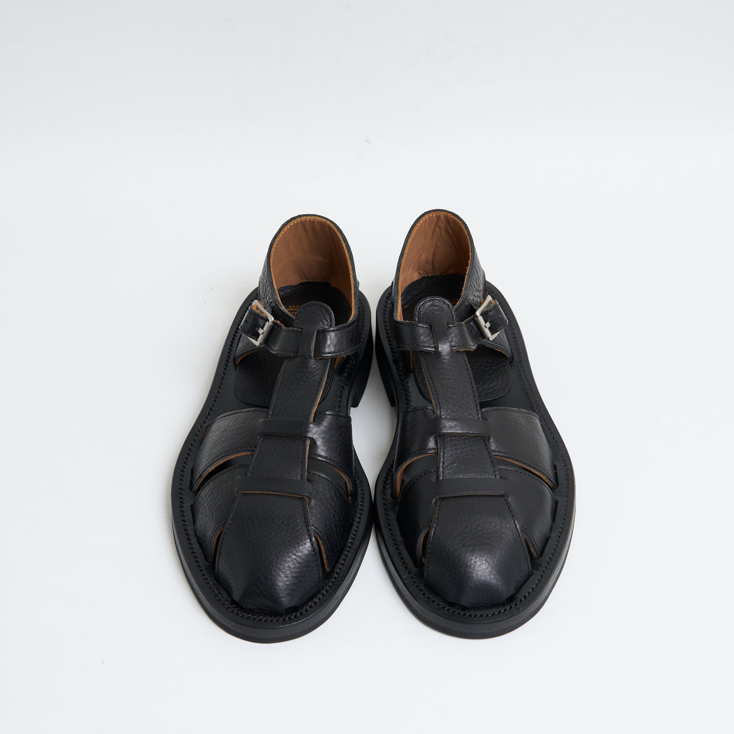 BRUSCHETTA SHOES "ORLEANS" Black Vachetta