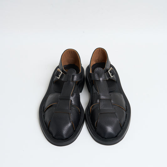 BRUSCHETTA SHOES "ORLEANS" Black Vachetta