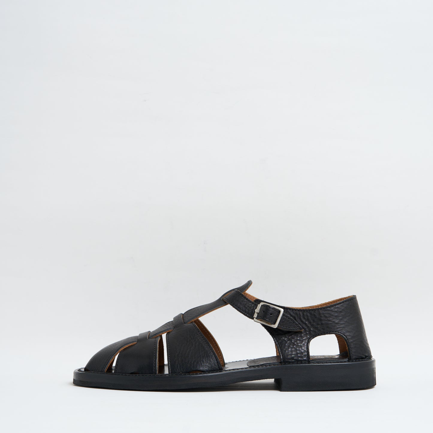 BRUSCHETTA SHOES "ORLEANS" Black Vachetta