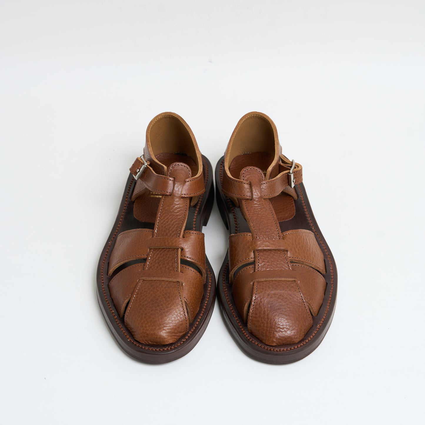 BRUSCHETTA SHOES "ORLEANS" Brown Vachetta