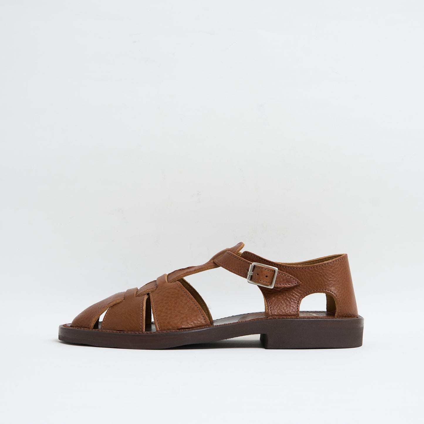 BRUSCHETTA SHOES "ORLEANS" Brown Vachetta