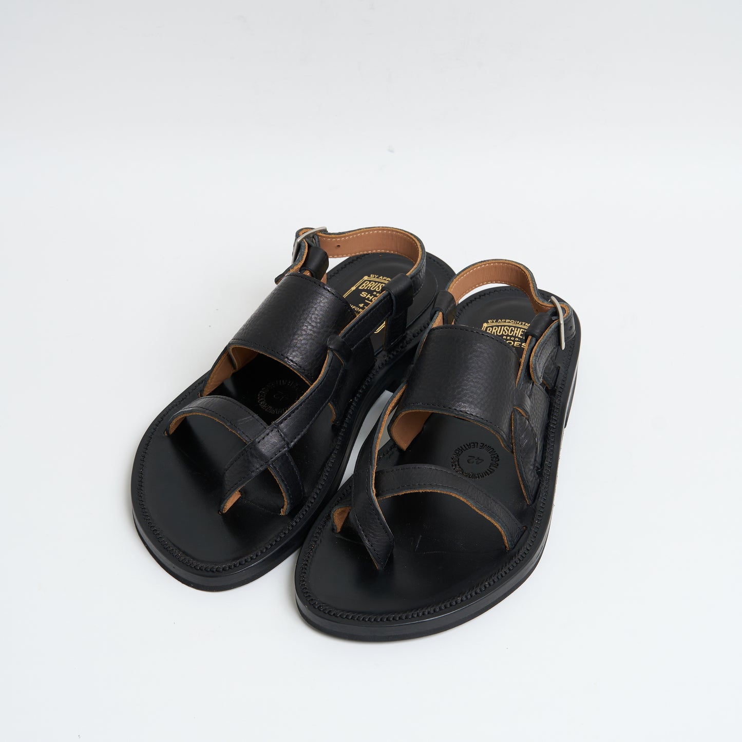 BRUSCHETTA SHOES "MALHEUR" Black Vachetta