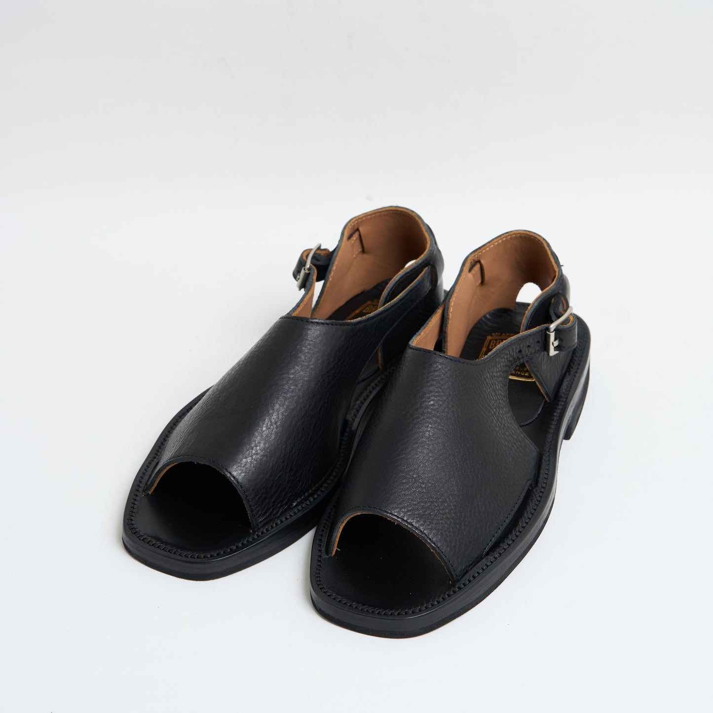 BRUSCHETTA SHOES "TOLUCA" Black Vachetta