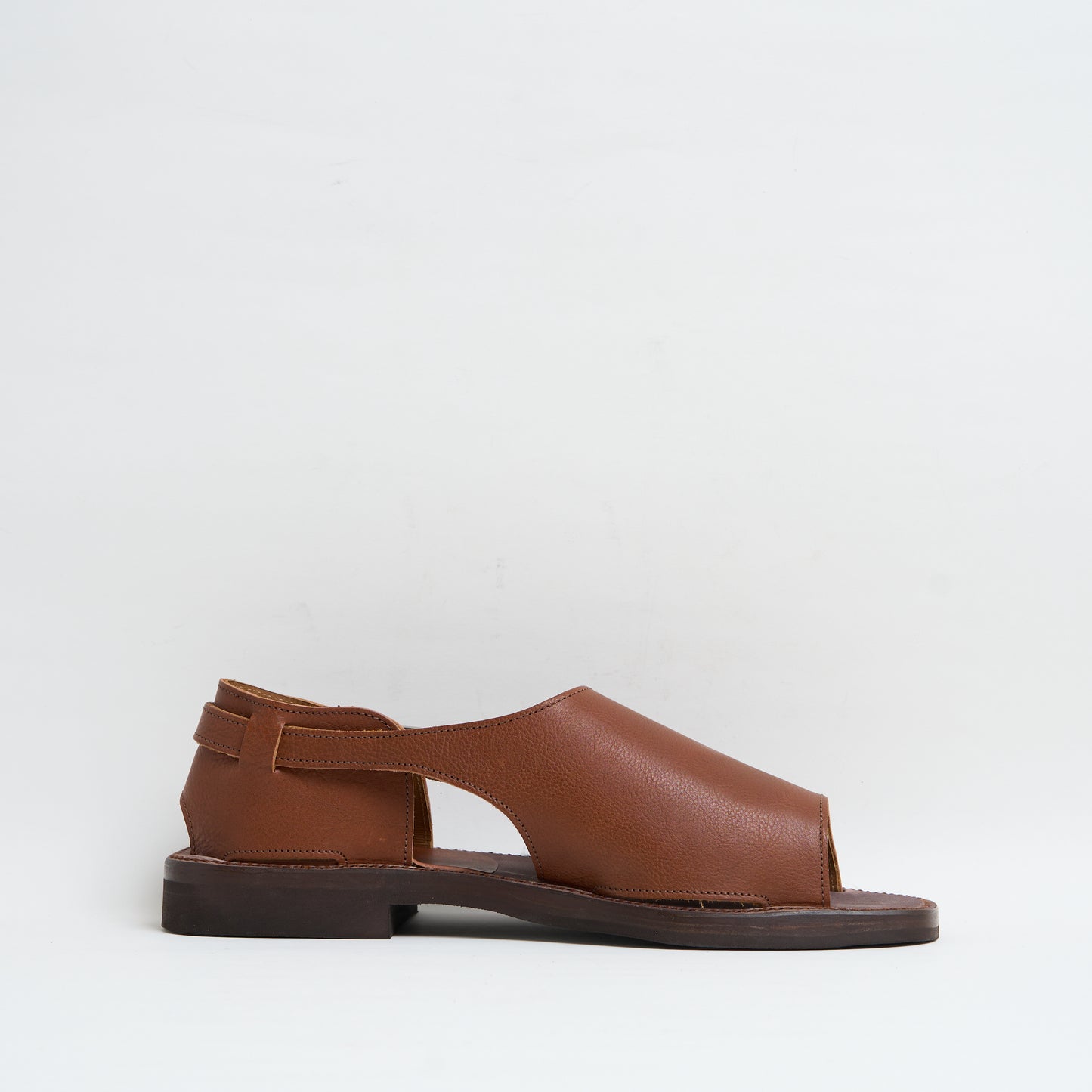BRUSCHETTA SHOES "TOLUCA" Brown Vachetta