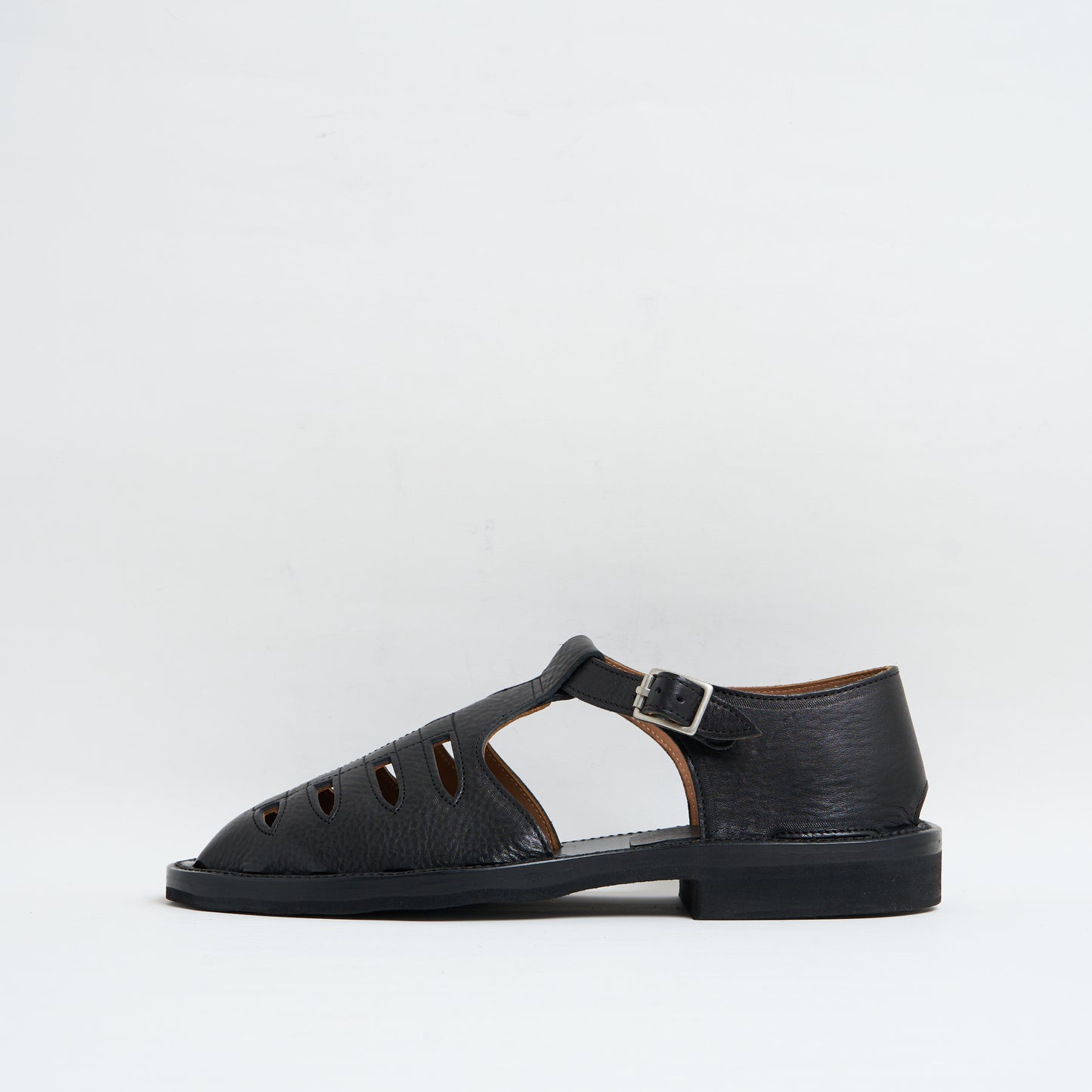 BRUSCHETTA SHOES "DREWEL" Black Vachetta
