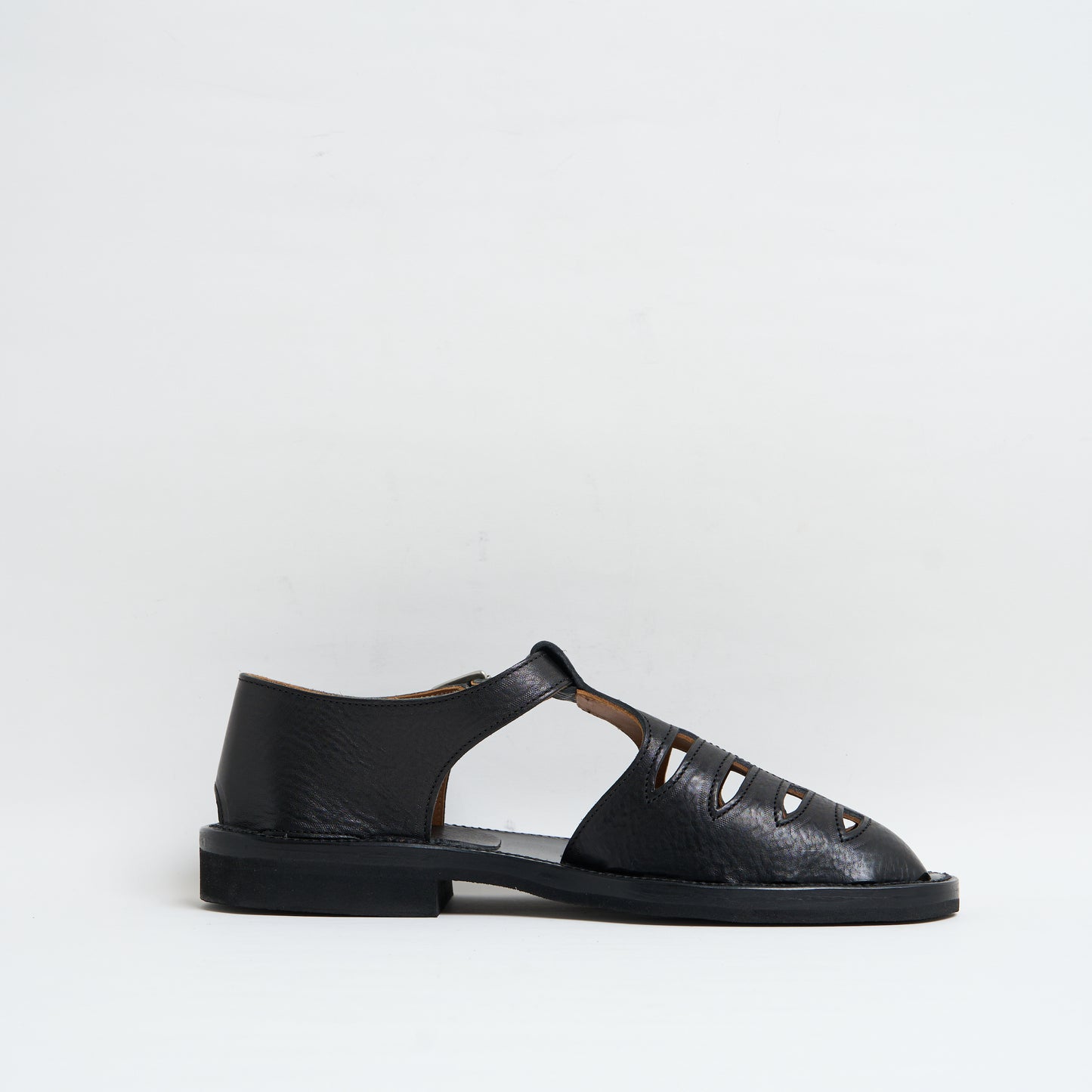 BRUSCHETTA SHOES "DREWEL" Black Vachetta