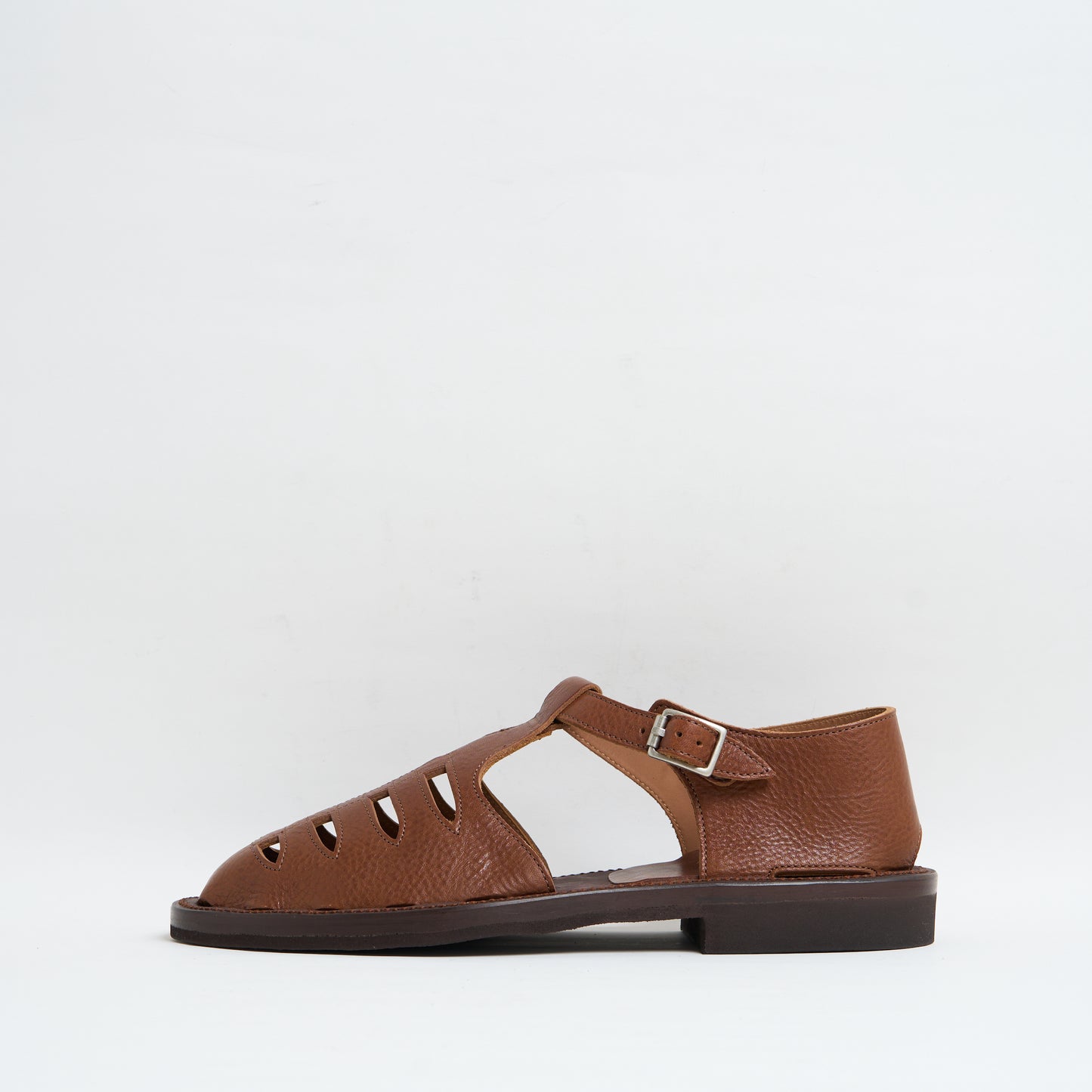 BRUSCHETTA SHOES "DREWEL" Brown Vachetta