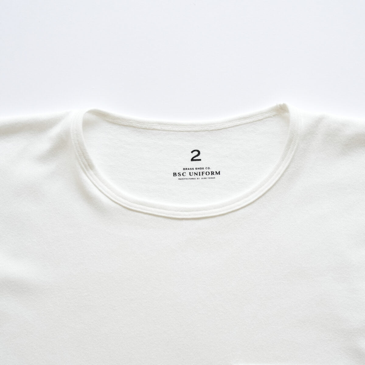 BSC Uniform "Narrow Binder T-Shirts" WHITE