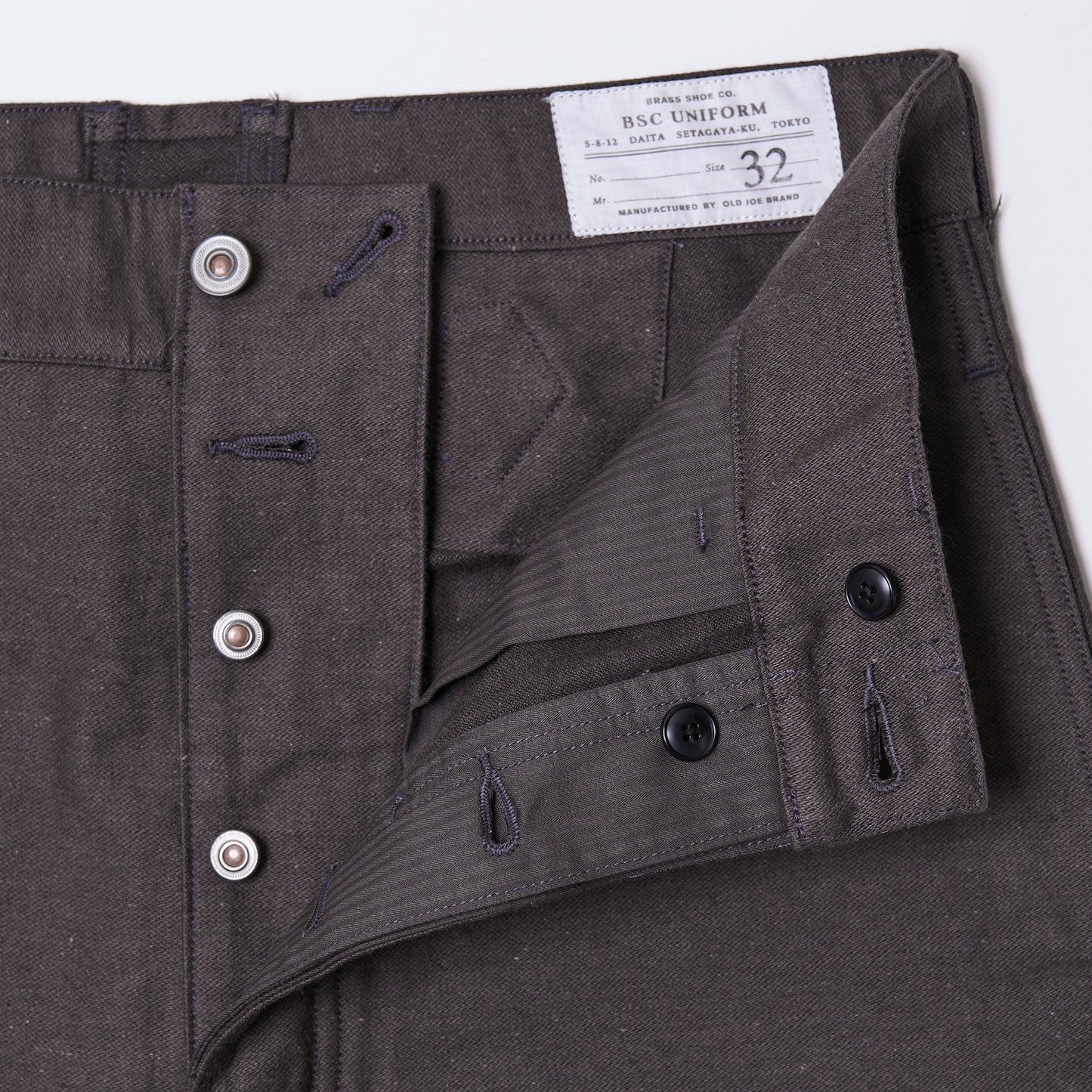 BSC Uniform "Split Jumpsuit Pants" CHARCOAL GRAY