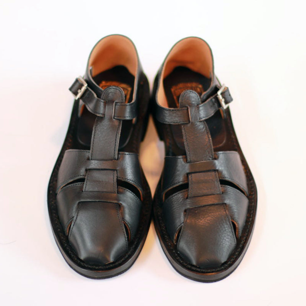 BRUSCHETTA SHOES "ORLEANS" Black Vachetta