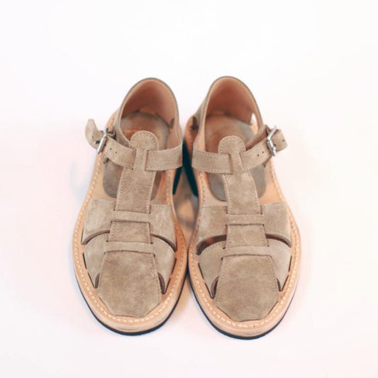 BRUSCHETTA SHOES "ORLEANS" Sand Suede