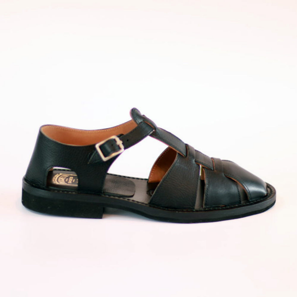 BRUSCHETTA SHOES "ORLEANS" Black Vachetta