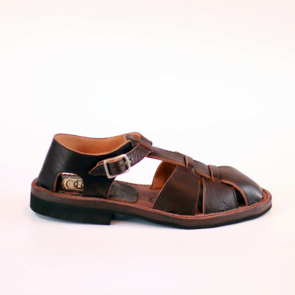 BRUSCHETTA SHOES "ORLEANS" Brown Vachetta