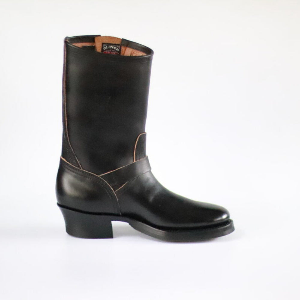 Engineer Boots 11inch Hight Black Horsebutt