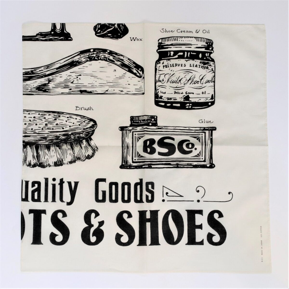 BSC Uniform  "Bandana 4sheets / Shoe making tools"