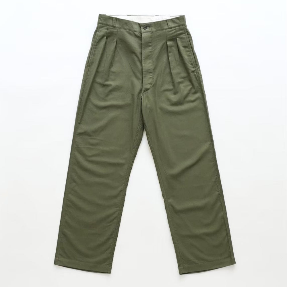 BSC Uniform "Light Moleskin French Work Pants" Olive