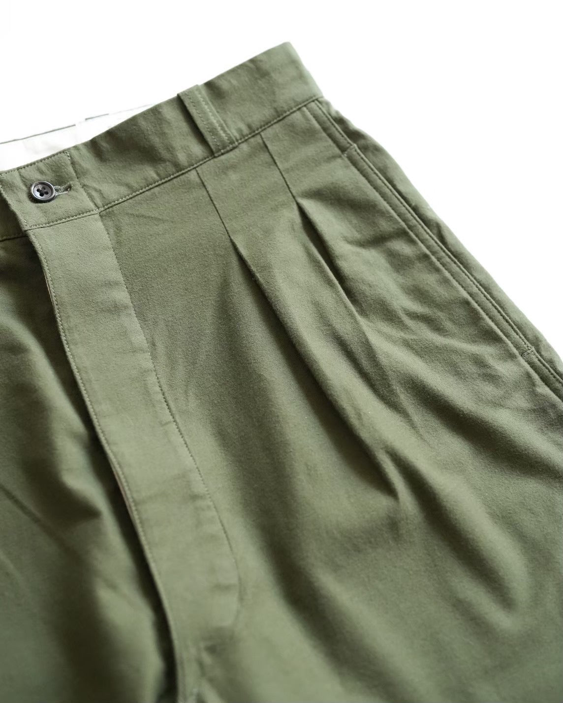 BSC Uniform "Light Moleskin French Work Pants" Olive