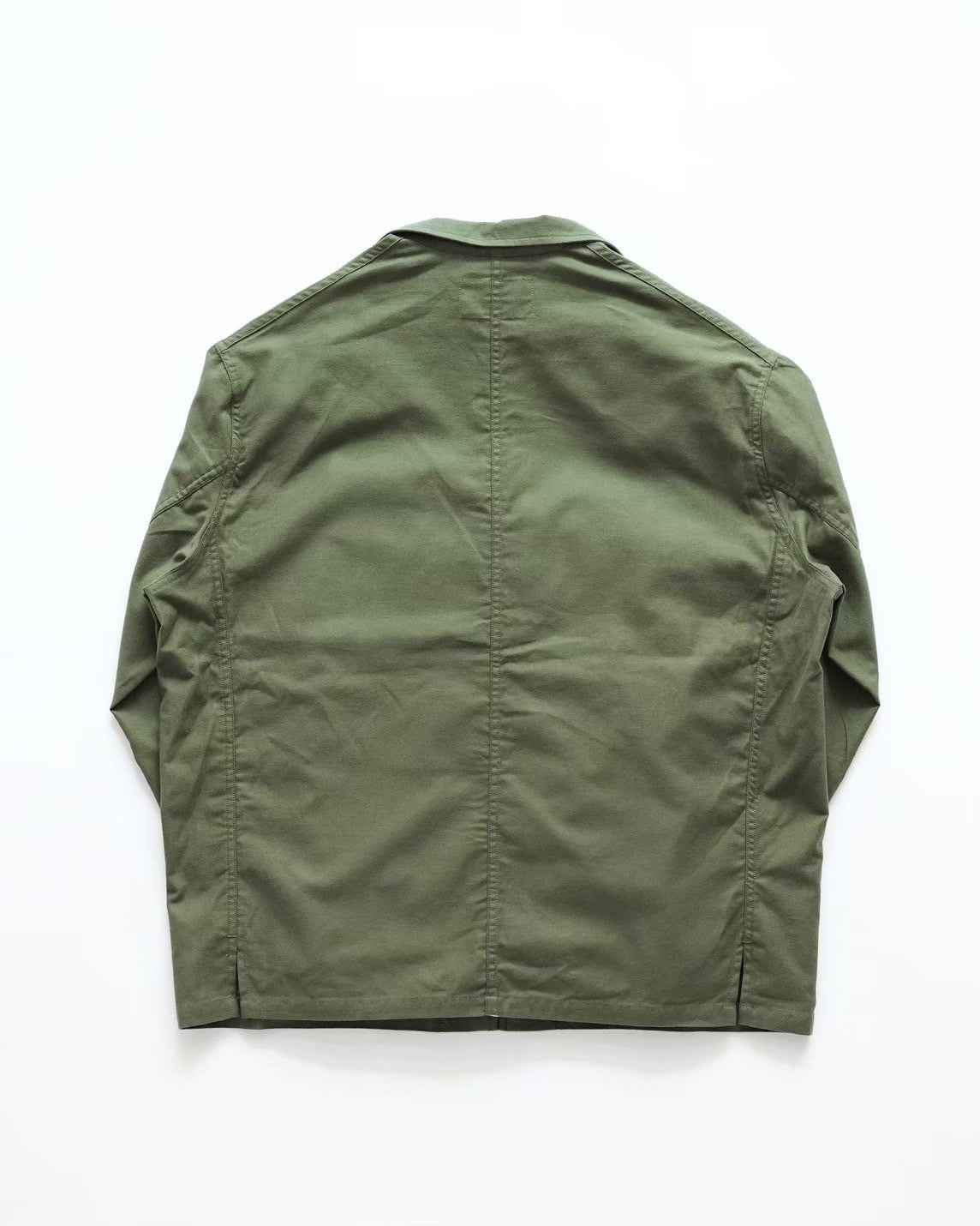 BSC Uniform "Light Moleskin French Zip Jacket" Olive